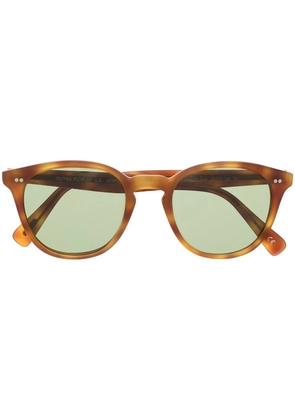 Oliver Peoples Desmon round-frame sunglasses - Brown