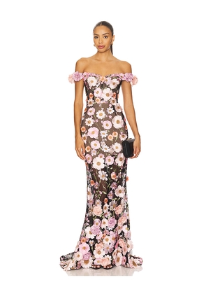 Bronx and Banco Jasmine Gown in Black. Size M. Also in S, XS.