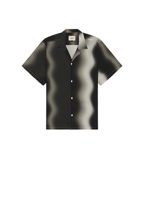 Bather Fog Phase Camp Shirt in Black. Size L. Also in M.