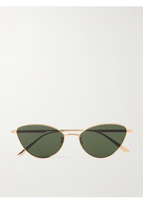 Oliver Peoples - + Khaite 1998c Cat-eye Gold-tone Sunglasses - One size