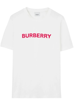 Burberry logo-print cotton T-shirt - White