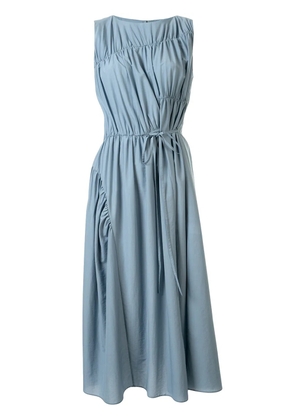 Goen.J multi-directional ruched shift dress - Blue