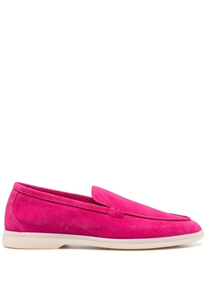 Scarosso Ludovica suede loafers - Pink