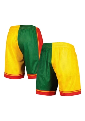 Mitchell & Ness NBA Seattle Supersonics 1995 Split Swingman shorts - Green