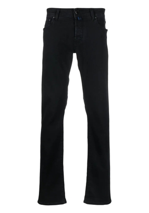 Jacob Cohën mid-rise slim-fit jeans - Black