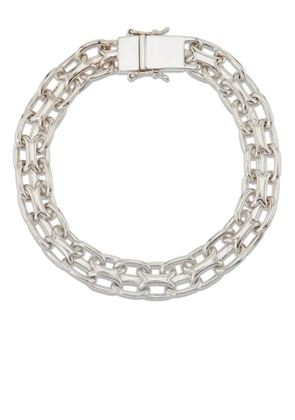 Tom Wood chain-link clasp-fastening bracelet - Silver