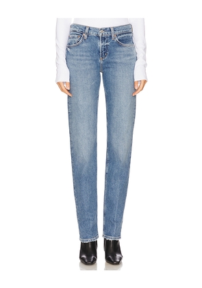 AGOLDE Low Rise Slim Jeans in Blue. Size 23. Also in 24, 26, 27, 33, 34.