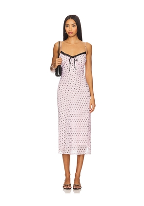 Bella Venice x REVOLVE Avani Dress in Pink. Size L. Also in S, XL/1X.