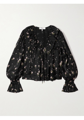 Chloé - Printed Silk-chiffon Blouse - Black - FR 34,FR 36,FR 38,FR 40,FR 42,FR 44
