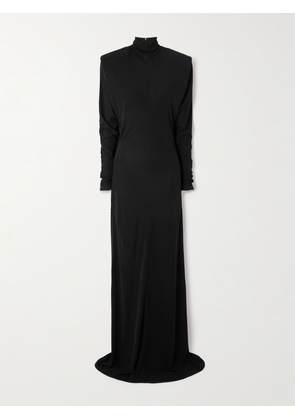 Stella McCartney - Crepe-jersey Turtleneck Gown - Black - IT36,IT38,IT40,IT42,IT44,IT46,IT48