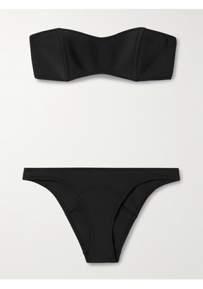 Lisa Marie Fernandez - Natalie Strapless Neoprene Bikini - Black - 1,2,3,4