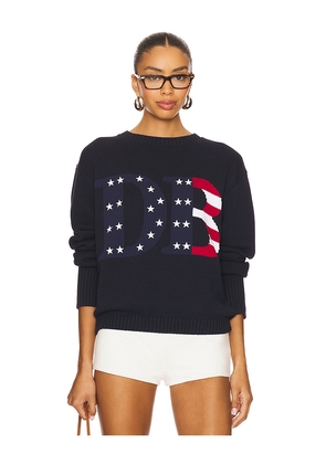 Dairy Boy American Summer Sweater in Navy. Size S. Also in XS.
