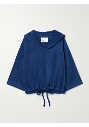Lisa Marie Fernandez - Sailor Cotton-terry Top - Blue - XS/S,M/L