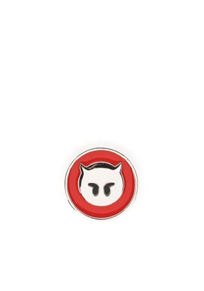 Maria Black Naughty POP Coin charm - Silver