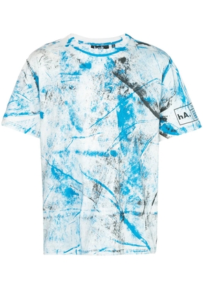 Haculla hand paint T-shirt - Blue