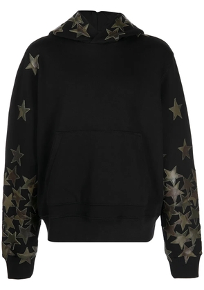 AMIRI star-patch hoodie - Black