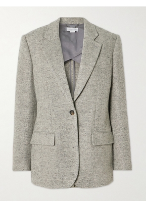 Stella McCartney - Wool And Silk-blend Herringbone Blazer - Gray - IT34,IT36,IT38,IT40,IT42,IT44,IT46,IT48