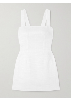 Dolce & Gabbana - Woven Mini Dress - White - IT36,IT38,IT40,IT42,IT44,IT46,IT48,IT50