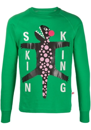 Walter Van Beirendonck Pre-Owned Skin King sweatshirt - Green