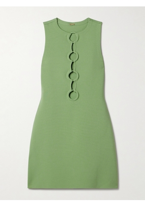 Cult Gaia - Hartley Cutout Stretch-knit Mini Dress - Green - xx small,x small,small,medium,large,x large