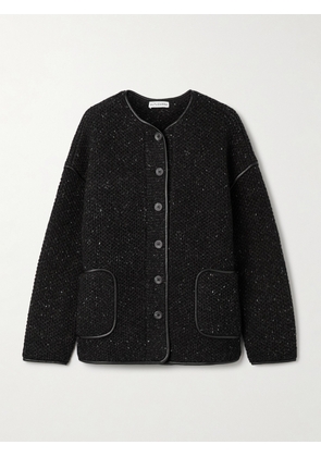 Altuzarra - Medrano Honeycomb-knit Wool-blend Jacket - Black - XS/S,M/L