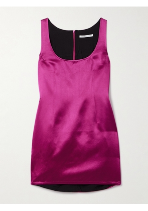 Maria McManus - Crepe De Chine Mini Dress - Purple - US0,US2,US4,US6,US8,US10