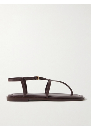 A Emery - Remly Textured-leather Sandals - Brown - IT35,IT36,IT37,IT38,IT39,IT40,IT41,IT42