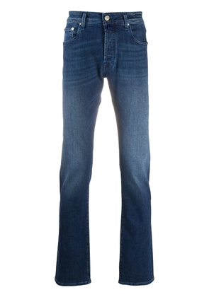 Jacob Cohën mid-rise straight leg jeans - Blue