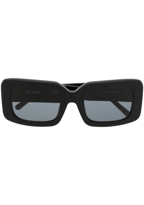 Linda Farrow x The Attico Jorja square-frame sunglasses - Black