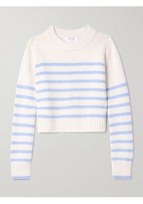 La Ligne - Mini Marin Striped Wool And Cashmere-blend Sweater - Blue - x small,small,medium,large,x large