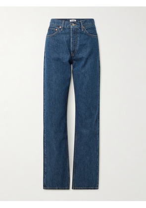 RE/DONE - 90s High-rise Straight-leg Jeans - Blue - 24,25,26,27,28,29,30