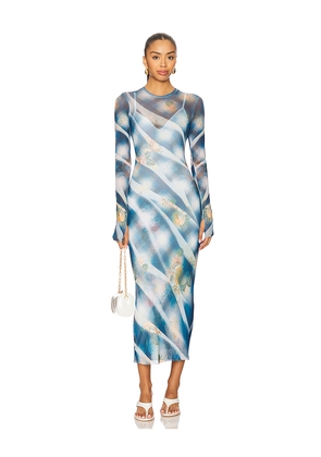 AFRM Ashland Dress in Blue. Size XL. Also in 3X, L, M, S, XS, XXS.