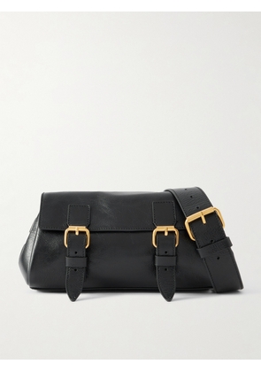 Dries Van Noten - Leather Shoulder Bag - Black - One size