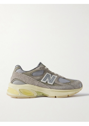 New Balance - 2010 Gray Days Rubber And Suede-trimmed Mesh Sneakers - US4,US4.5,US5,US5.5,US6,US6.5,US7,US7.5,US8,US8.5,US9,US9.5,US10,US10.5,US11
