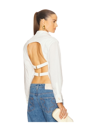 Cult Gaia Atlas Top in Ivory. Size M. Also in XS.