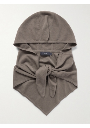 Arch4 - Ziggy Hooded Cashmere Scarf - Gray - One size