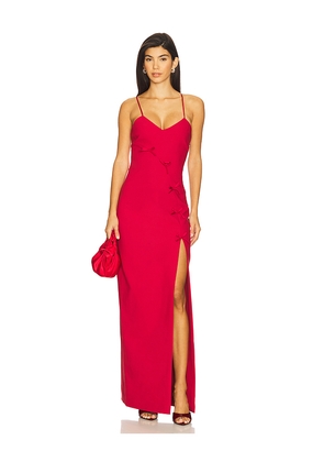 Cinq a Sept Elea Gown in Red. Size 0. Also in 10, 6, 8.