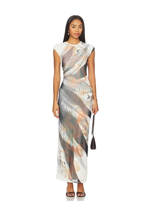 AFRM Cody Dress in White. Size L. Also in M, S, XL, XS.