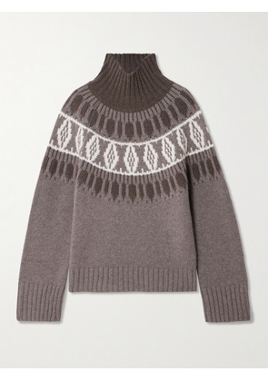 Arch4 - Whistler Fair Isle Cashmere Turtleneck Sweater - Multi - x small,small,medium,large,x large