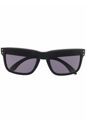 Oakley tinted rectangle-frame sunglasses - Black