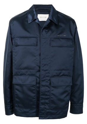 1017 ALYX 9SM satin-finish jacket - Blue