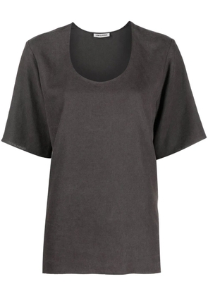 Low Classic scoop-neck short-sleeve T-shirt - Grey