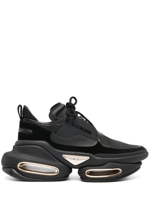 Balmain B-Bold leather sneakers - Black