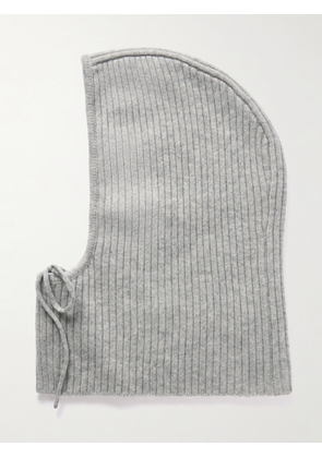 Yves Salomon - Ribbed Cashmere Snood - Gray - One size
