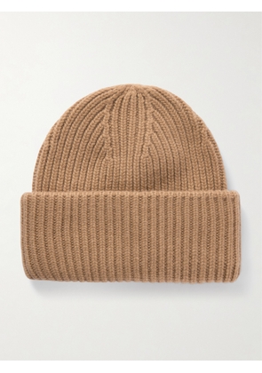 Yves Salomon - Ribbed Cashmere Beanie - Neutrals - One size