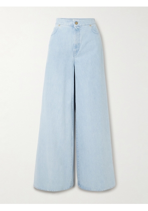 Max Mara - Affari High-rise Wide-leg Jeans - Blue - UK 6,UK 8,UK 10,UK 12,UK 14,UK 16,UK 18