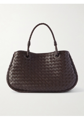 Bottega Veneta - Basket Medium Intrecciato Leather Tote - Brown - One size