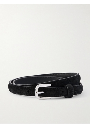 TOTEME - Suede Belt - Black - 70,80,90