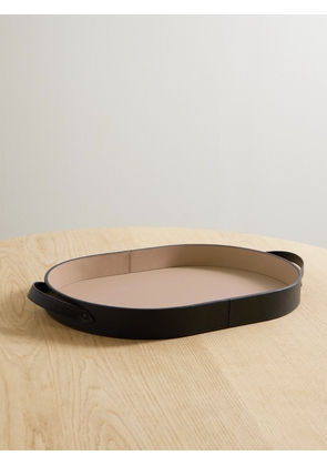 Smythson - Panama Leather Tray - Black - One size