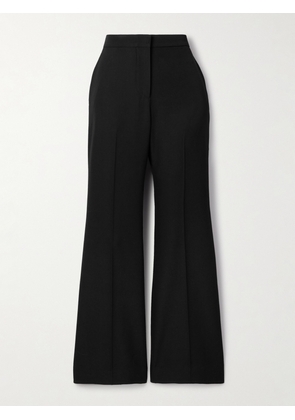 Givenchy - Grain De Poudre Wool Flared Pants - Black - FR 34,FR 36,FR 38,FR 40,FR 42,FR 44